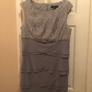 Grey Cocktail Dress